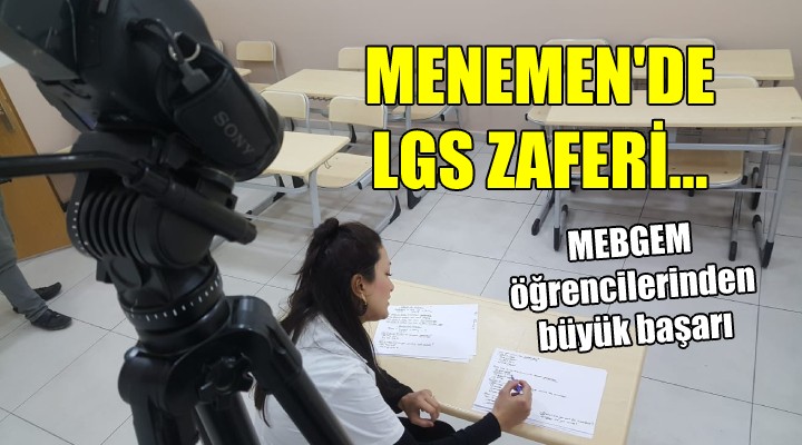 Menemenli öğrencilerden büyük başarı...