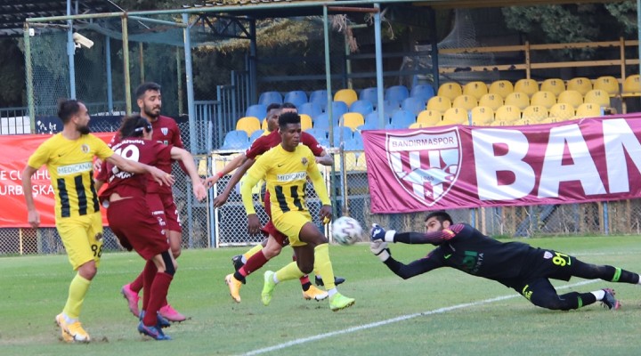 Menemenspor Bandırma ya takıldı