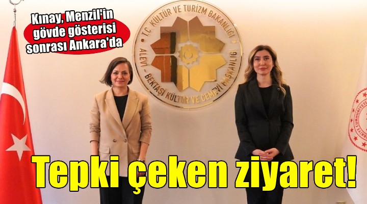 Menzil'den 10 gün sonra... Kınay'dan tepki çeken ziyaret!