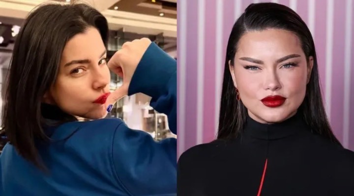 Merve Boluğur dan Adriana Lima çıkışı: Ben ondan daha güzelim!