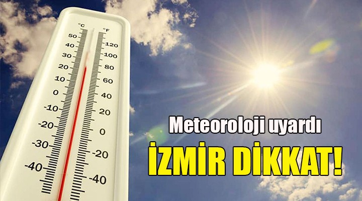 Meteoroloji den dikkat çeken uyarı!