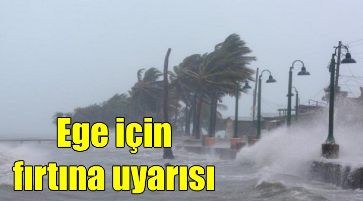 Meteoroloji uyardı, fırtına geliyor