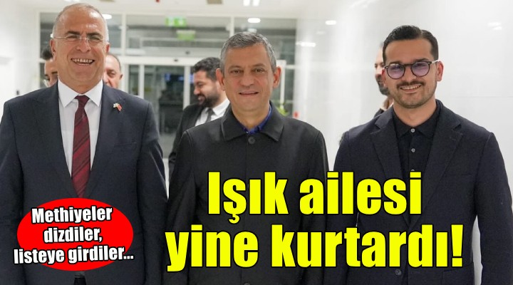 Methiyeler dizdiler, listeye girdiler... Işık ailesi yine kurtardı