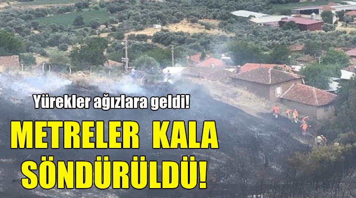 Metreler kala söndürüldü!