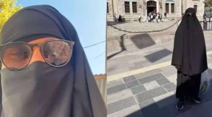 Metroya kara çarşafla binen ODTÜ lü erkek öğrenci gözaltında