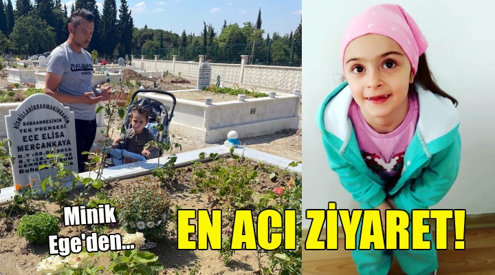 Minik Ege den en acı ziyaret!