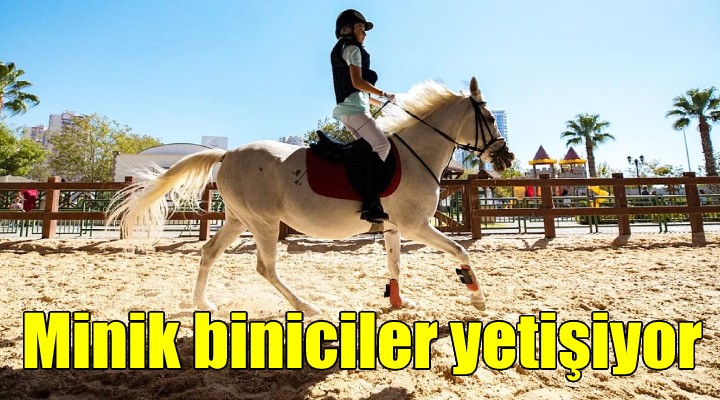 Minik biniciler yetişiyor!