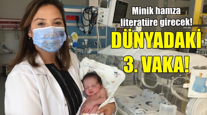 Minik hamza literatüre girecek!