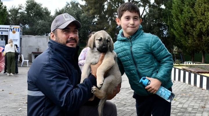 Minik hayvanseverlerden can dostlara anlamlı ziyaret