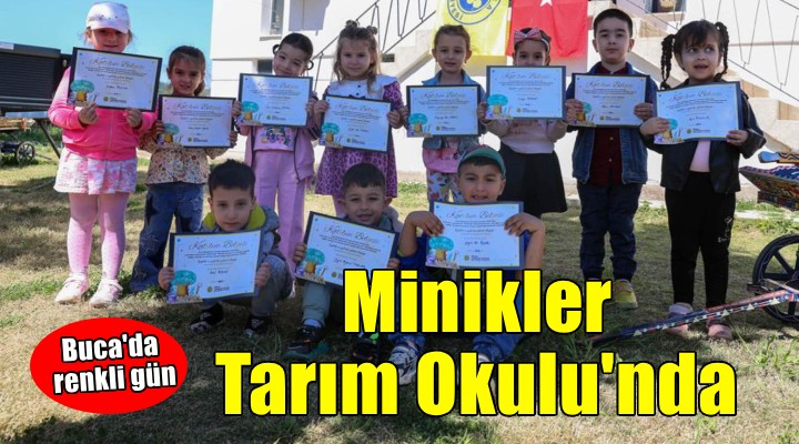 Minik öğrenciler Tarım Okulu’nda doğayla buluştu