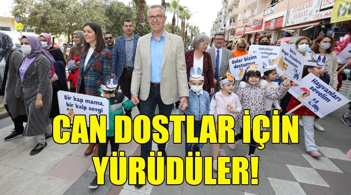 Minikler, can dostların haklarına dikkat çekti!