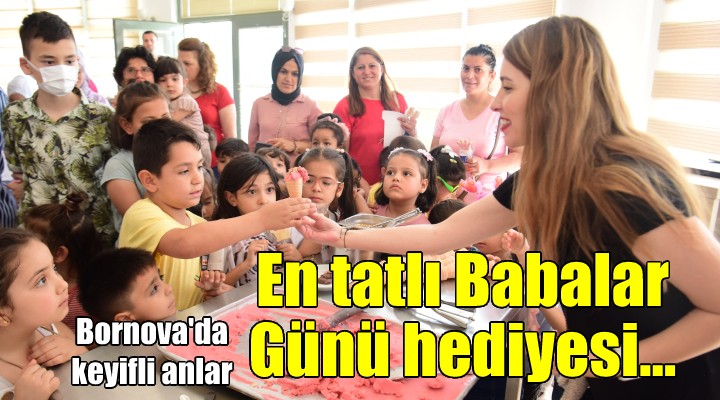 Miniklerden en tatlı Babalar Günü hediyesi