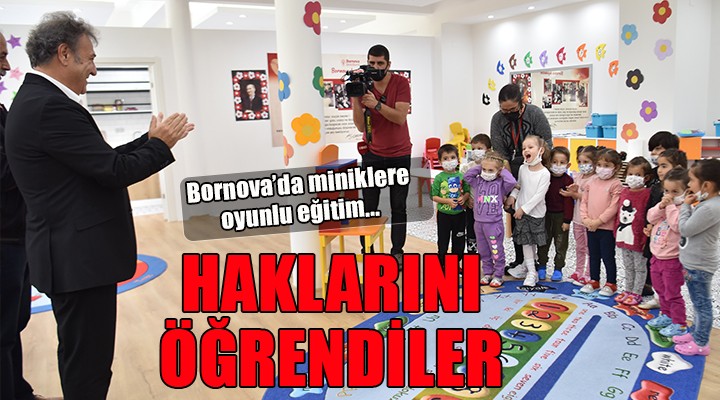 Miniklere hakları oyunla anlatıldı