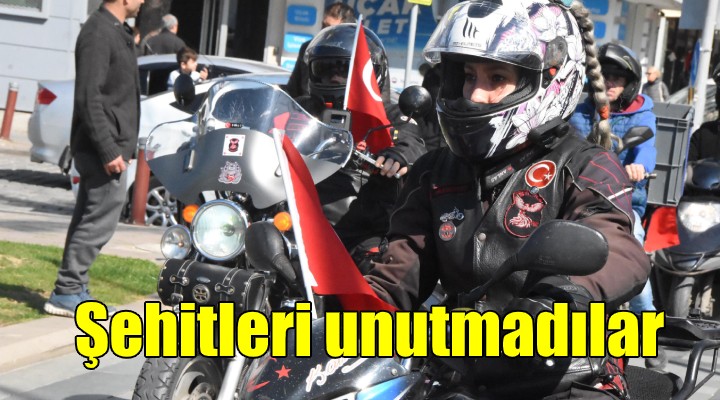 Motorcular, İdlib şehitlerini unutmadı