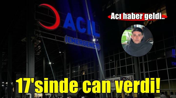 Motosiklet kazasında yaralanan Metin kurtarılamadı