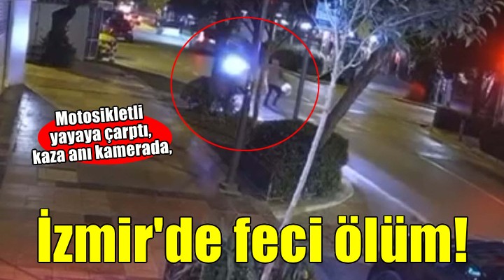 Motosikletlinin çarptığı yaya yaşamını yitirdi