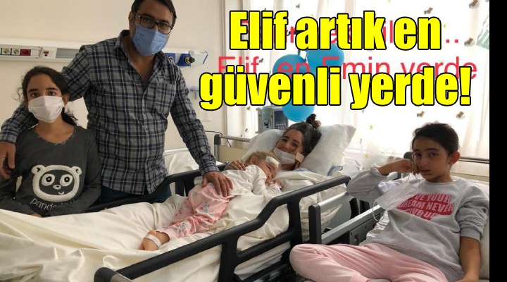 Mucize Elif annesinin kucağında!