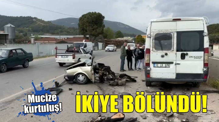 Mucize kurtuluş... İkiye bölündü!