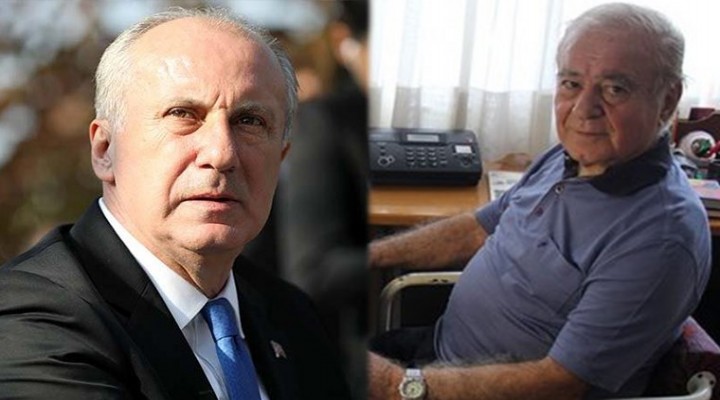 Muharrem İnce: Biraz önce Rahmi Turan aradı