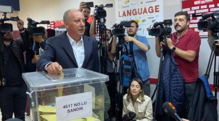 Muharrem İnce den sandık başında sert sözler!