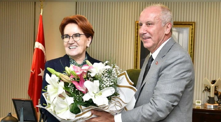 Muharrem İnce’den Meral Akşener’e ziyaret!