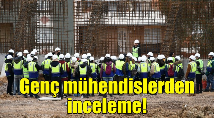 Mühendislik öğrencileri örnek projeyi inceledi!