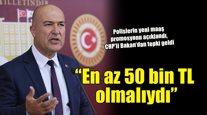 Murat Bakan:  Polislerin maaş promosyonu en az 50 bin olmalı 