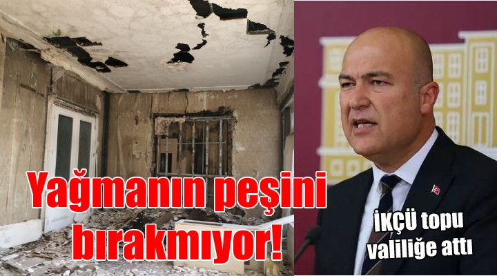 Murat Bakan, Vali Konağı yağmasının peşini bırakmıyor...