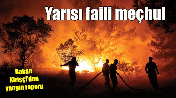 Murat Bakan sordu Bakan Kirişçi açıkladı: Orman yangınlarının yarısı faili meçhul