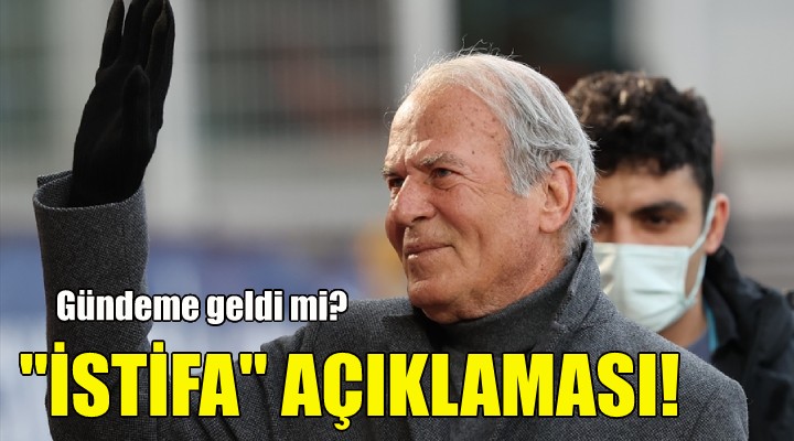 Mustafa Denizli den  istifa  açıklaması!