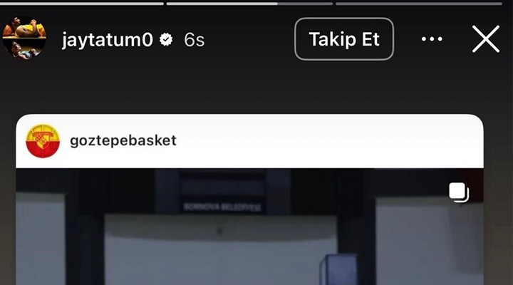 NBA yıldızından Göztepe paylaşımı