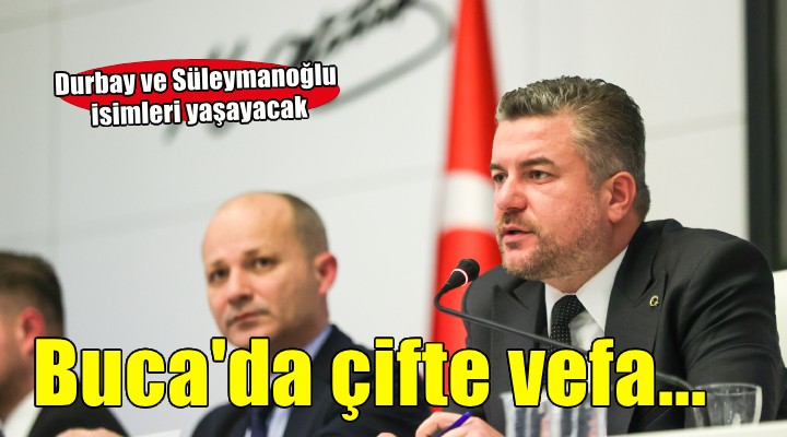 Naim Süleymanoğlu ve Gülşah Durbay isimleri Buca’da yaşayacak