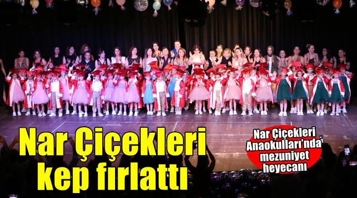 Nar Çiçekleri'nde mezuniyet sevinci