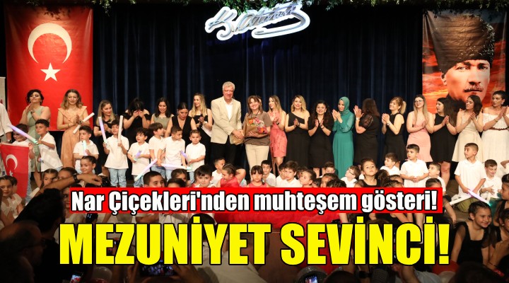 Nar Çicekleri nin mezuniyet sevinci!