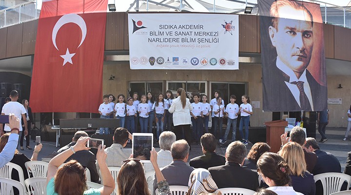 Narlıdere Bilim Şenliği’ne yoğun ilgi