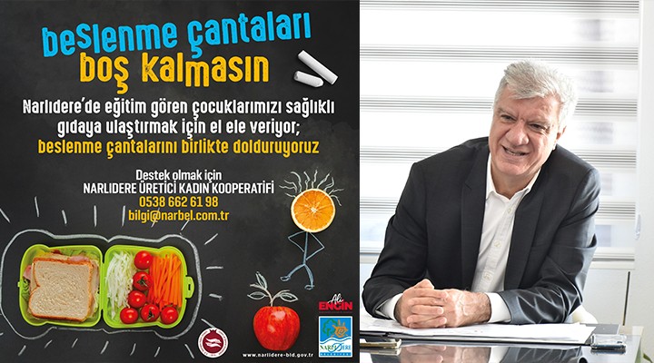 Narlıdere de beslenme çantaları boş kalmayacak