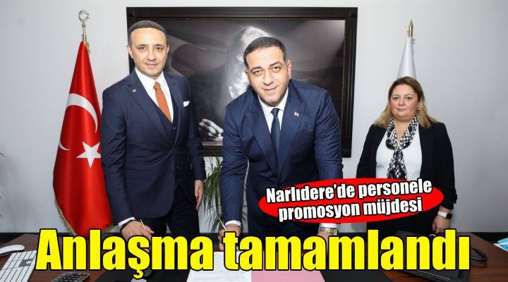 Narlıdere de personele promosyon müjdesi