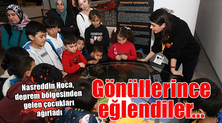 Nasreddin Hoca'da gönüllerince eğlendiler