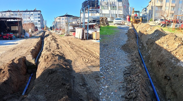 Nazilli Belediyesi içme suyu hatlarını yeniliyor