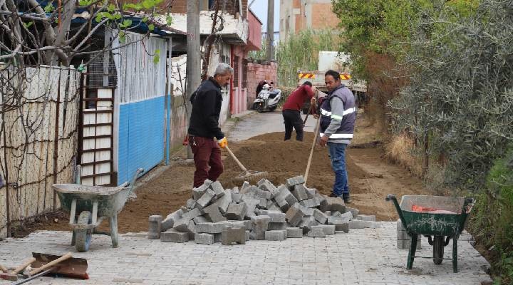 Nazilli de yol seferberliği sürüyor