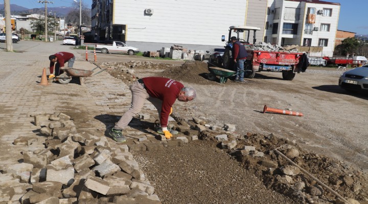 Nazilli’de yol seferberliği:Bozulan yollar yenileniyor