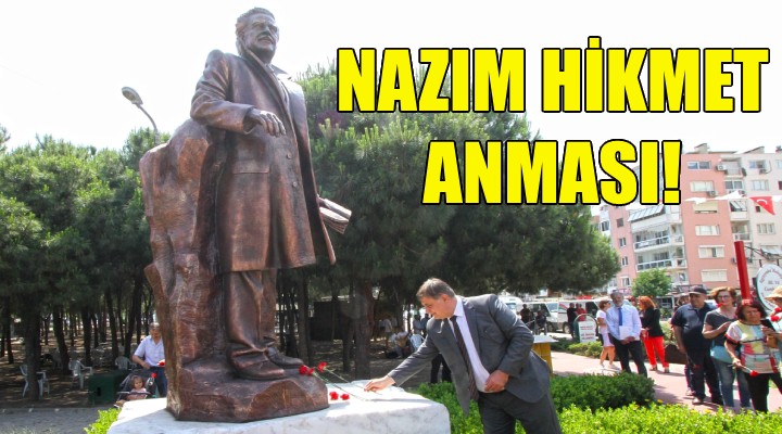 Nazım Hikmet Karşıyaka da anıldı!