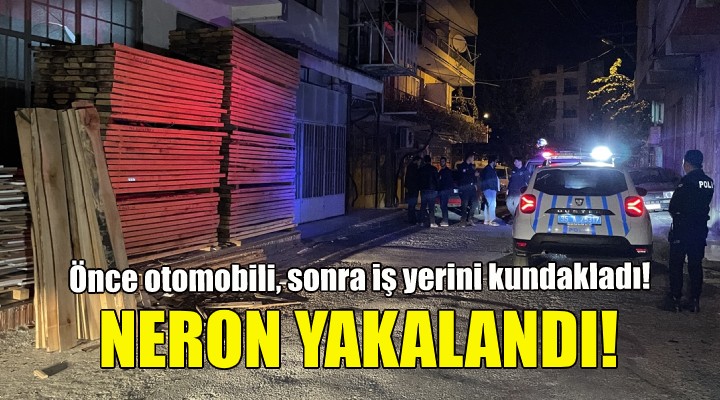 Neron iş başında yakalandı!