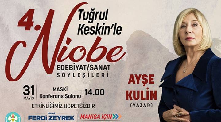 Niobe Edebiyat Söyleşileri Ayşe Kulin’i Ağırlayacak