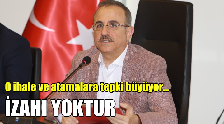 O atamalara ve ihaleye tepkiler dinmiyor!