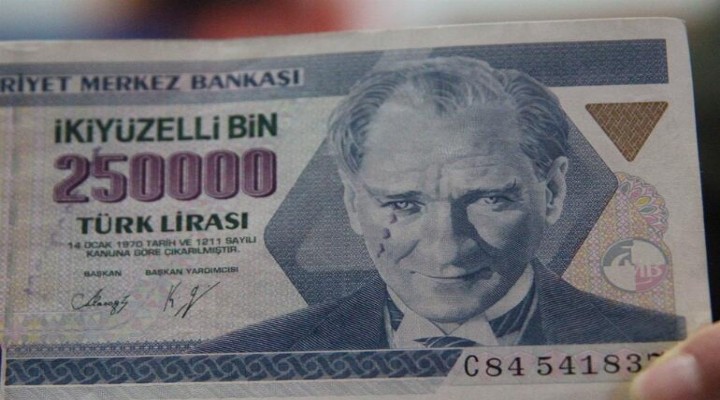 O banknot için 250 bin lira istiyor!