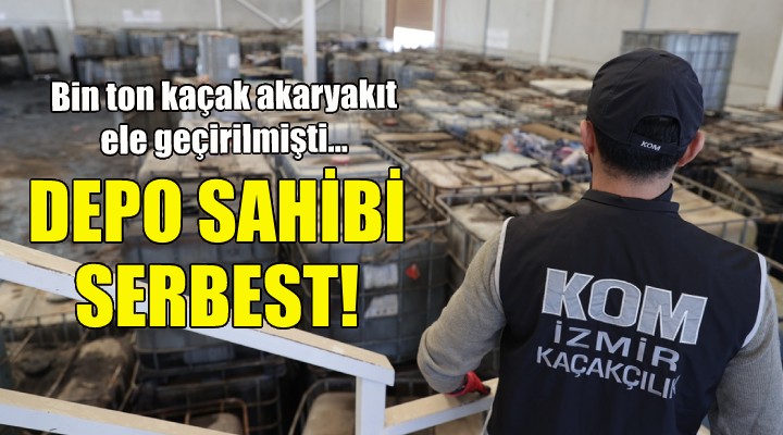 O depoların sahibi serbest bırakıldı!