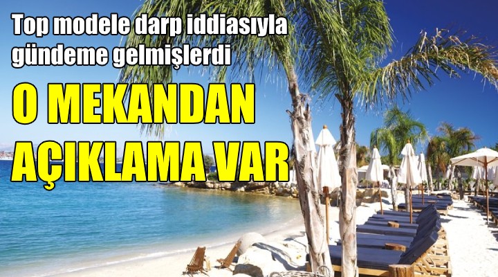 O mekandan açıklama geldi!