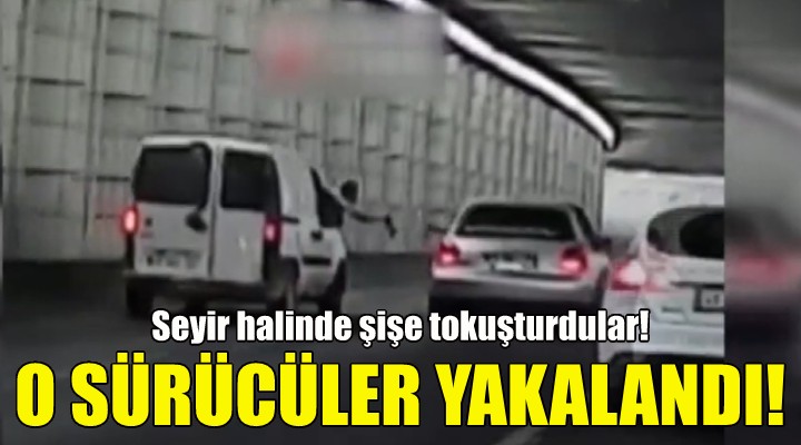 O sürücüler yakalandı!