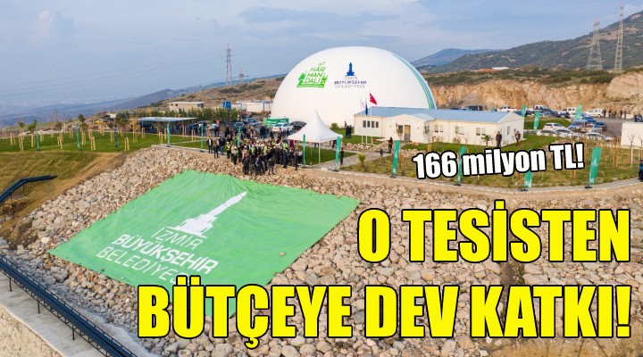 O tesisinden bütçeye dev katkı!